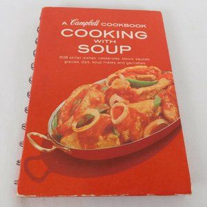 1970s Campbell Cookbook Cooking With Soup 608 Skillet Casseroles Stews Recipes